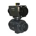 Pneumatic actuated ball valve