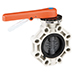 Industrial butterfly valve