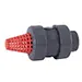 Foot check valve
