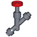 Angle seat valve
