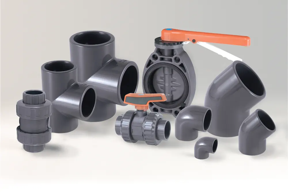 PVC pressure (basınç) fittings